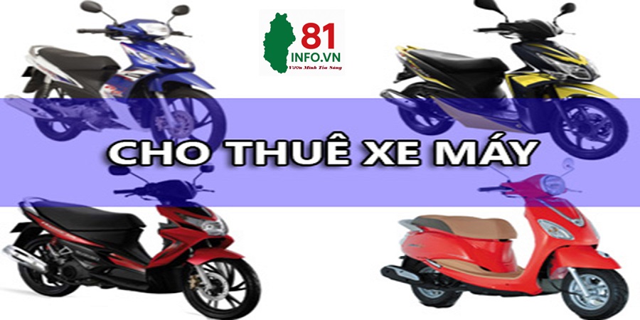 Địa Chỉ Thuê Xe Máy Tại Pleiku